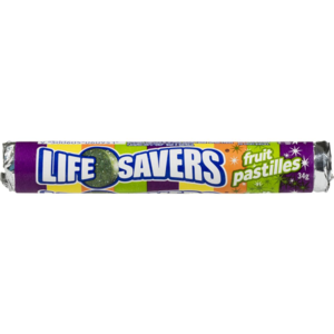 Lifesavers Fruit Pastilles Chewy Jubes 34g Roll