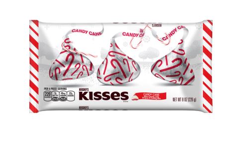 Hershey's Candy Cane Mint Chocolate Kisses