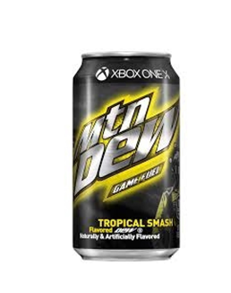mountain dew game fuel tropical smash