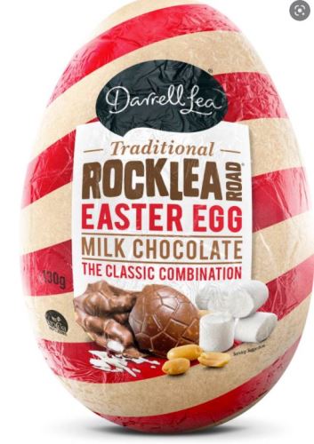 Darrell Lea Rocklea Road Milk Chocolate 120g Easter Egg