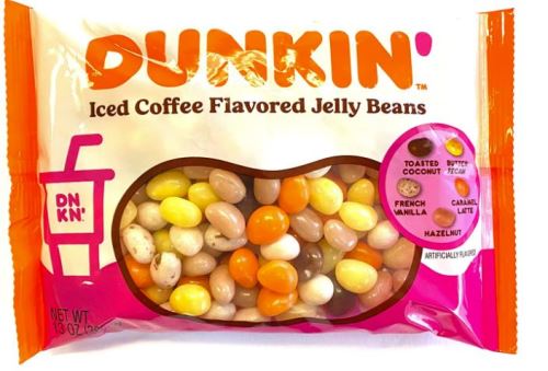 Frankford's Dunkin Donuts Iced Coffee Flavoured Jelly Beans 369g Bag