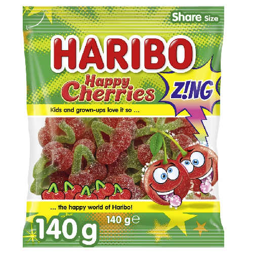 Cherry gummy jellies Haribo 100 g 
